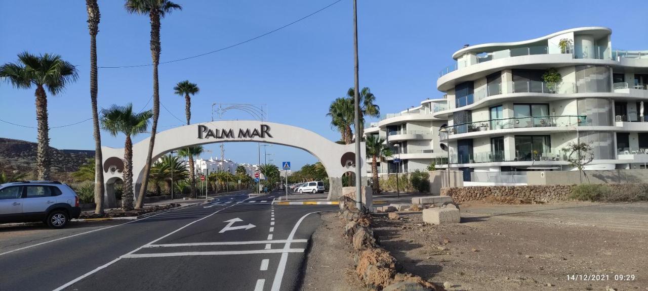 Palm-Mar Heated Pool,Parking,Air,Wifi Apartment Bagian luar foto