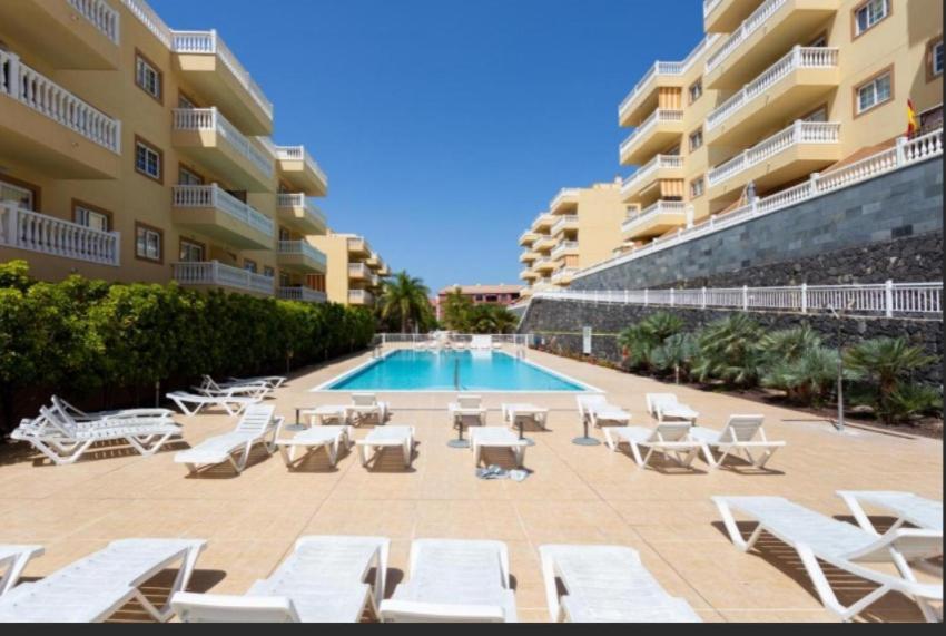 Palm-Mar Heated Pool,Parking,Air,Wifi Apartment Bagian luar foto