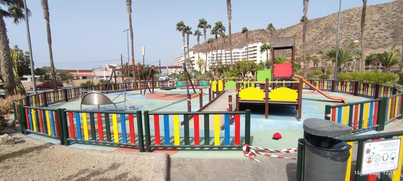 Palm-Mar Heated Pool,Parking,Air,Wifi Apartment Bagian luar foto